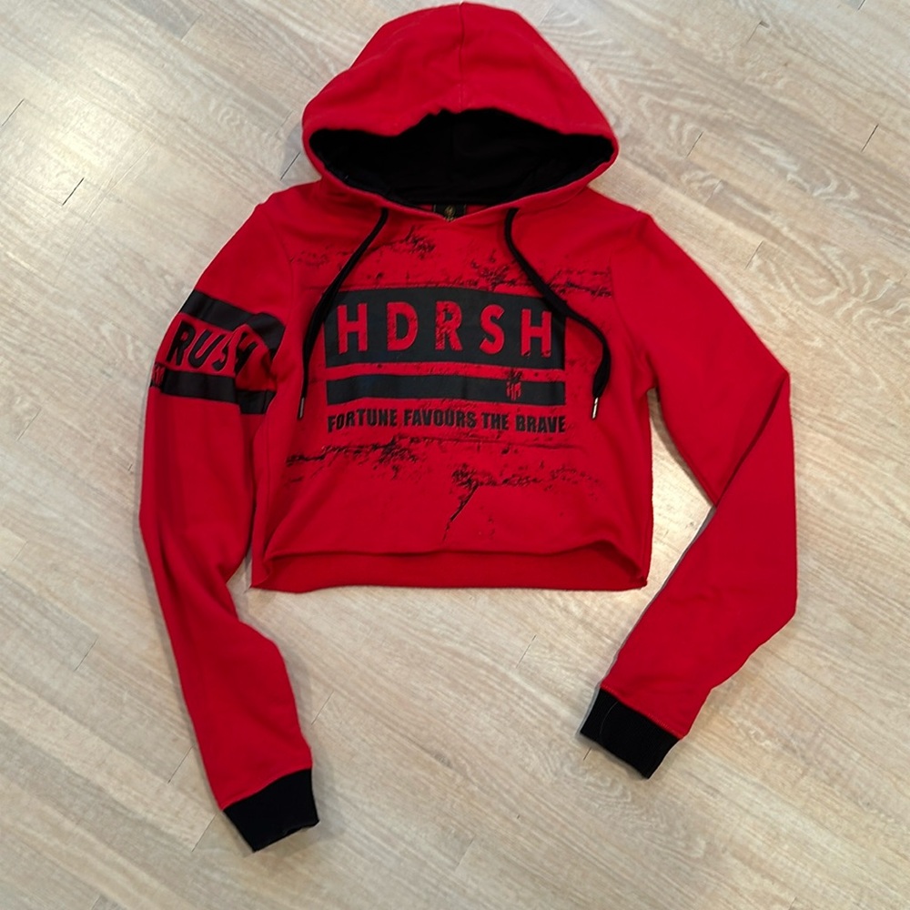 Red Headrush Brand Hoodie
